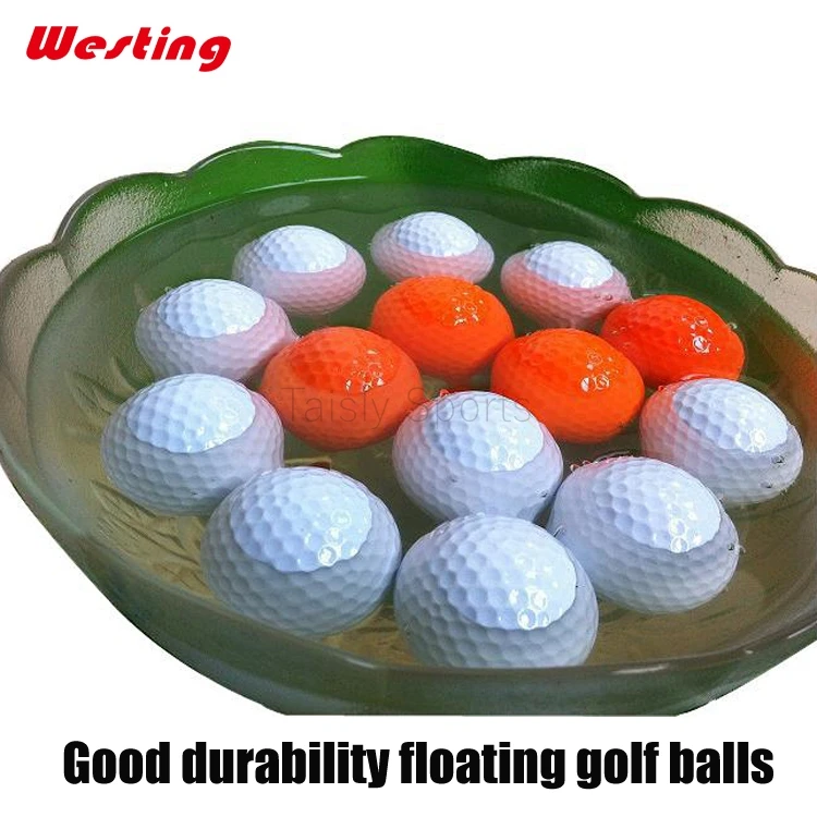 
Blank floating golf range ball white lake golf ball 