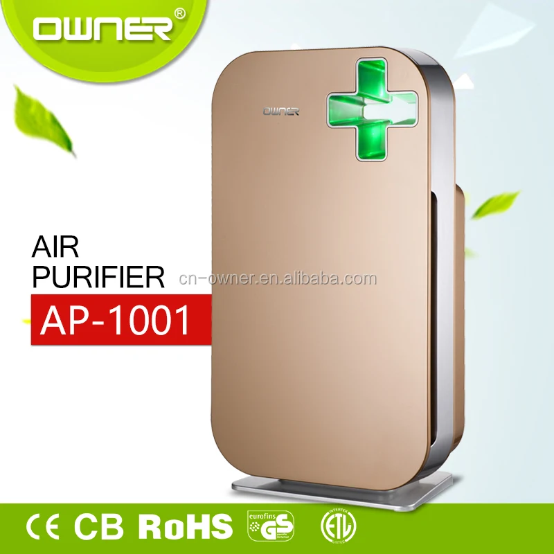 Home Appliances Ozone Generator Korea Mi Air Purifier for Home With High Sensitivity Dust Sensor