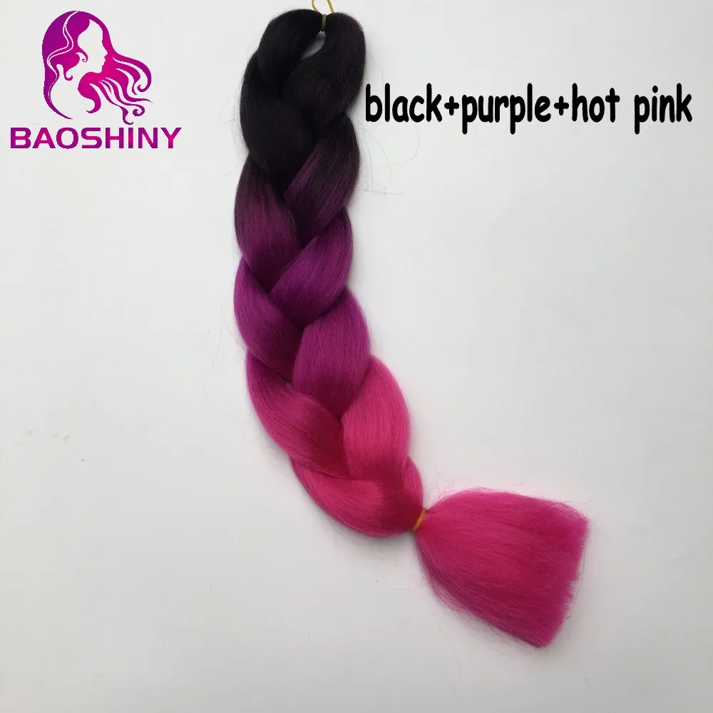 Stock 24nch Fold Black + Grey Two Color Braid Extensions Braiding Hair  Synthetic Braiding Hair 100grams - Buy Two Color Braid,Braiding Hair,Synthetic  Braiding Hair Product on Alibaba.com