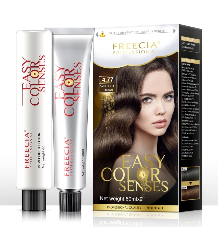 Freecia Permanent Hair Dye Cream 60ml*2 For Home Use Buy Hair Color