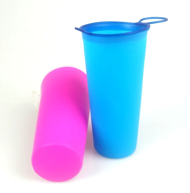 

2019 new-style outdoor environment running TPU soft foldable cup water cup, Custom