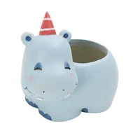 

Roogo mini animal shape flowerpot home decor for gift