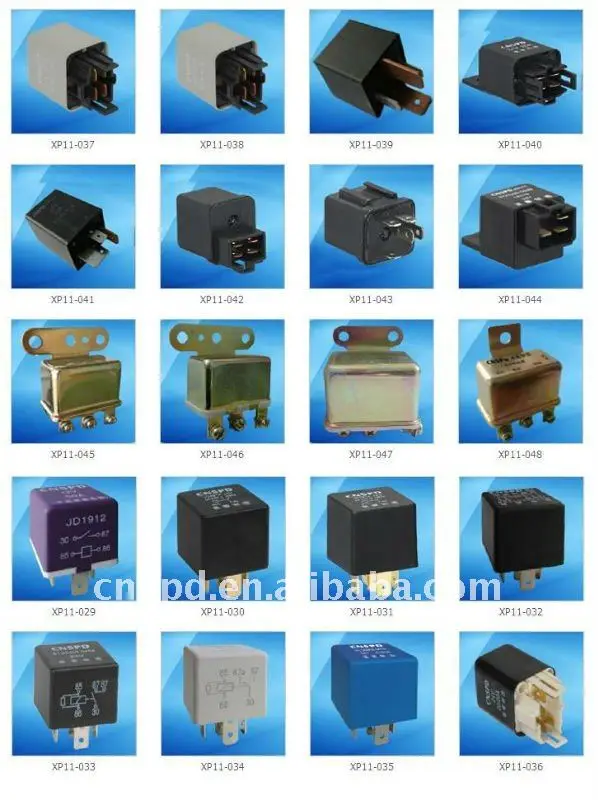12v 30a Universal Type Micro Auto Relay With 5pins,Type C Buy Auto