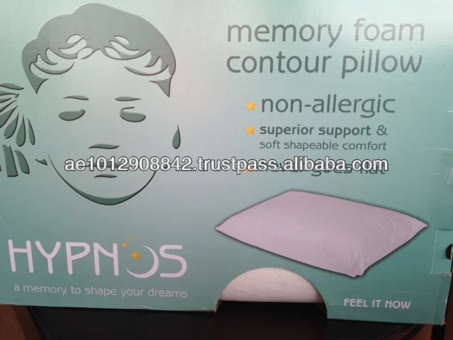 Memory Foam Pillow Made In Egypt With 100 Egyptian Cotton