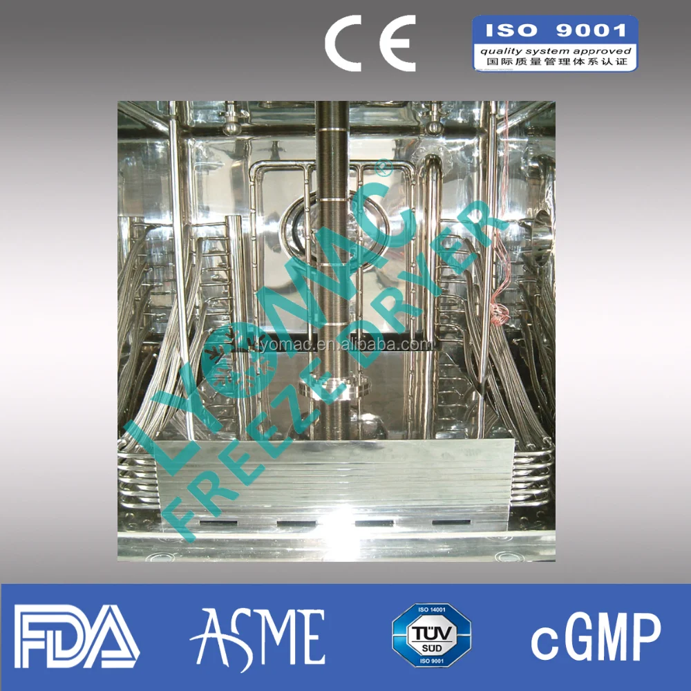 
100kg/liter Freeze dryer for pharmaceutical /freeze drying/Lyophilizer 
