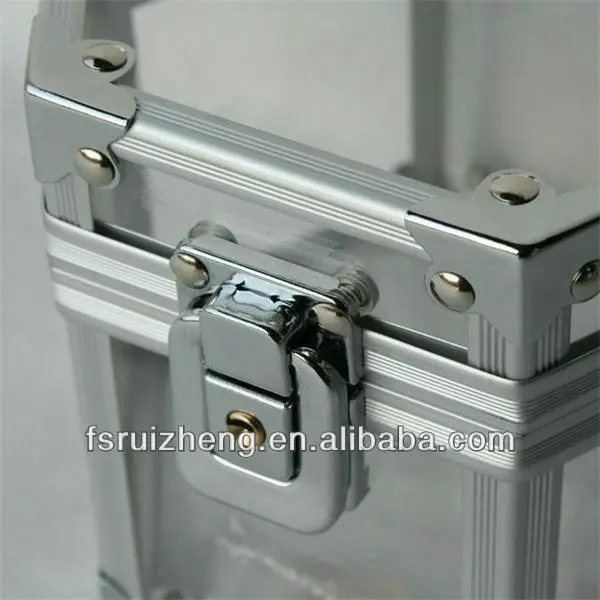 Beauty Girls' Faves,Clear Acrylic Transparent Makeup Train Case W