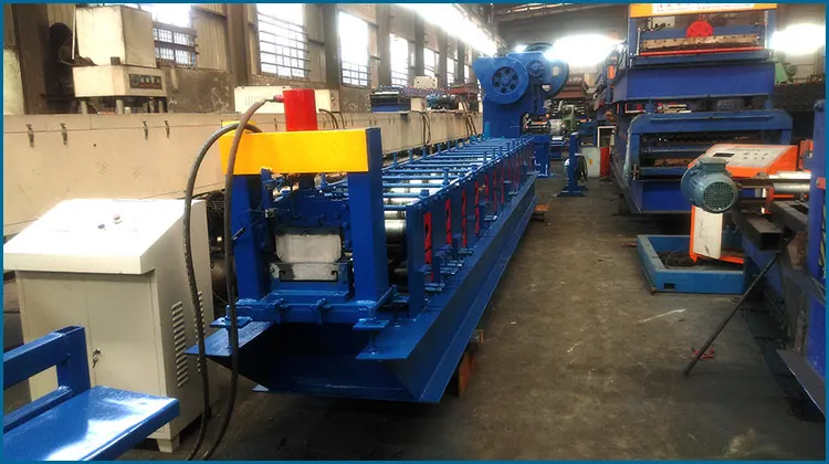 Automatic sheet steel cold plate walk board u scaffolding planks deck roll forming machine