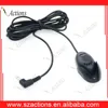 External Omnidirectional Electret Condenser Microphone for Car Radio Audio Video GPS DVD Ipod Bluetooth Player