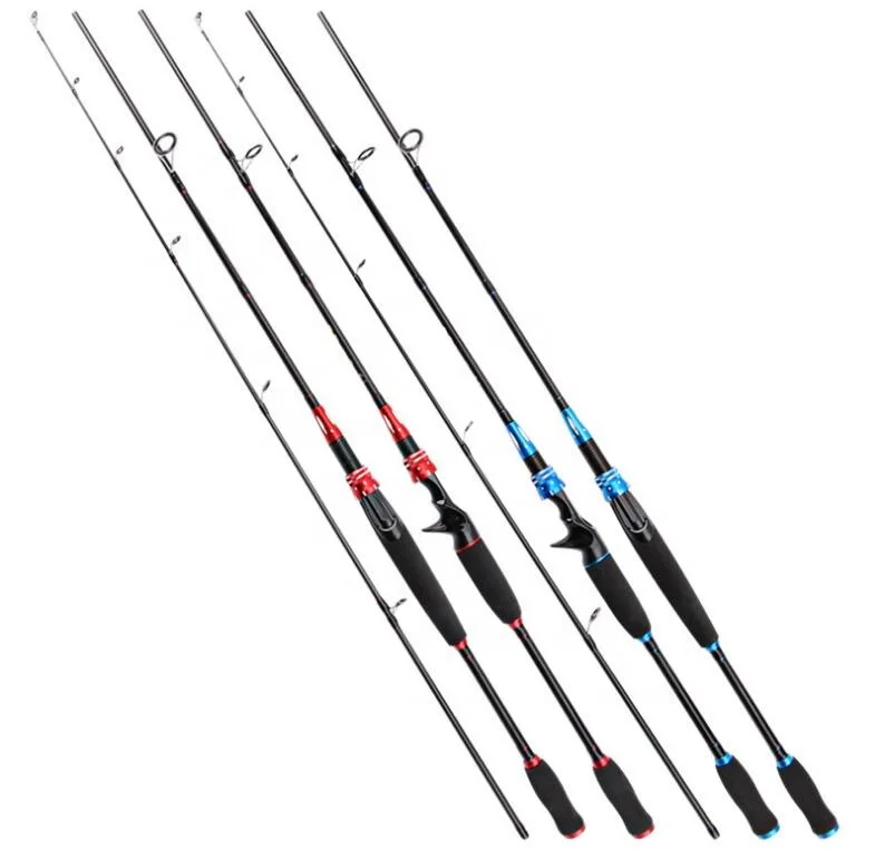 

1.8m 2.1m 2.4m Wholesale High Quality M ML Spinning and casting model fishing tackle carbon telescopic fishing rod