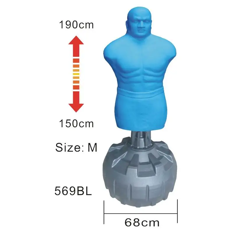 Body Shape Punching Dummy cheap Punching Bag free Standing Boxing Human