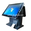 Cheap price OEM touch screen computer desktop pc pos system with embedded 58mm thermal printer