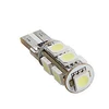 Factory manufacture low price white red yellow blue green T10 9smd 5050 led car strobe flashing light
