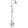 Bathroom sanitary ware round shape waterfall shower column