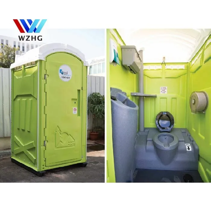 Hdep Plastic Portable Prefab Public Toilet For Construction Site Prefab