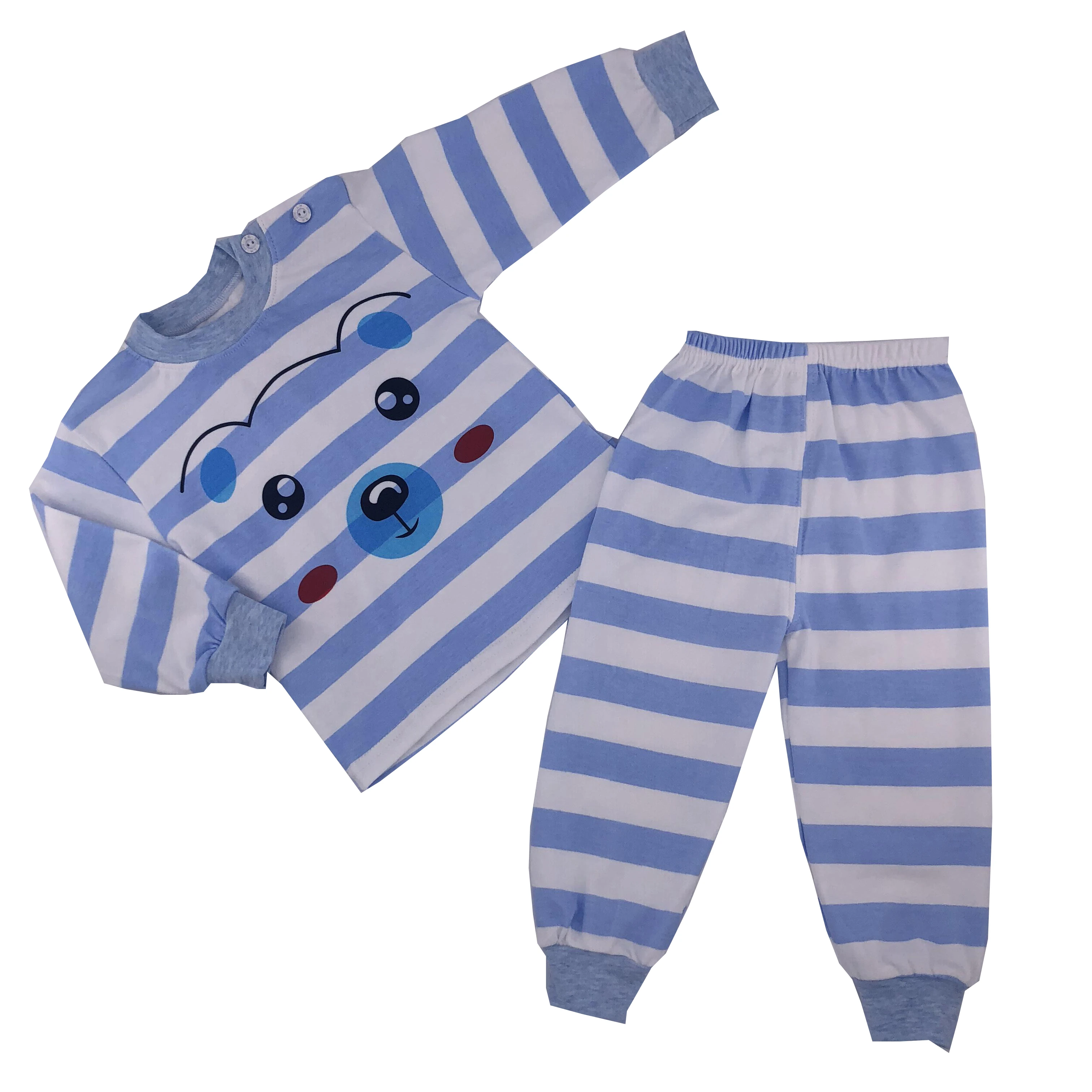 
Children Clothing Fashion Suits New 2020 Spring Autumn Baby Clothing Sets Boys Girls Cute Shirts   Stripe Pants clothing set 
