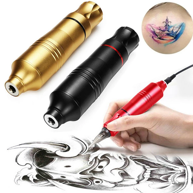 

One pcs Tattoo Machine Pen Hybrid Permanent Makeup Tattoo Machine Strong Quiet Motor Supply Tattoo Equipment Body Arts