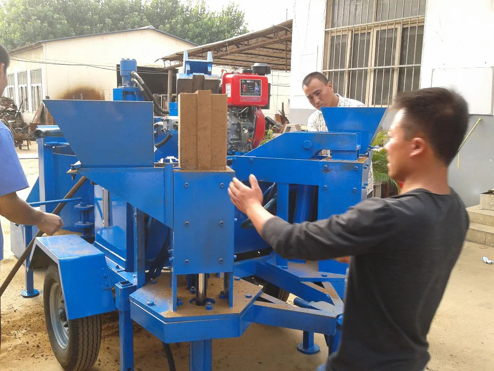 M7MI TWIN Manual Interlocking Brick Making Compressed Earth Block ...