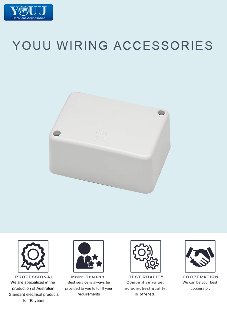 Youu Junction Box With Screw Connectors Large 3 Phase Electrical