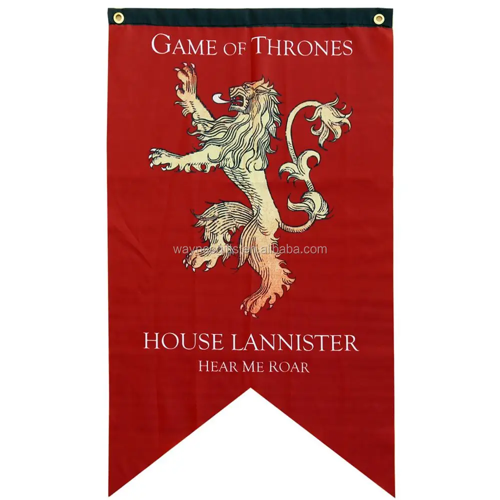 Game Of Thrones House Tyrell Growing Strong Flag Banner - Buy Game Of ...