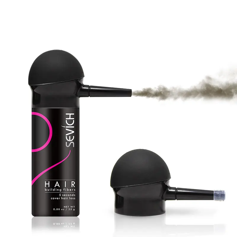 

SEVICH private label keratin hair spray pump hair building fiber applicator