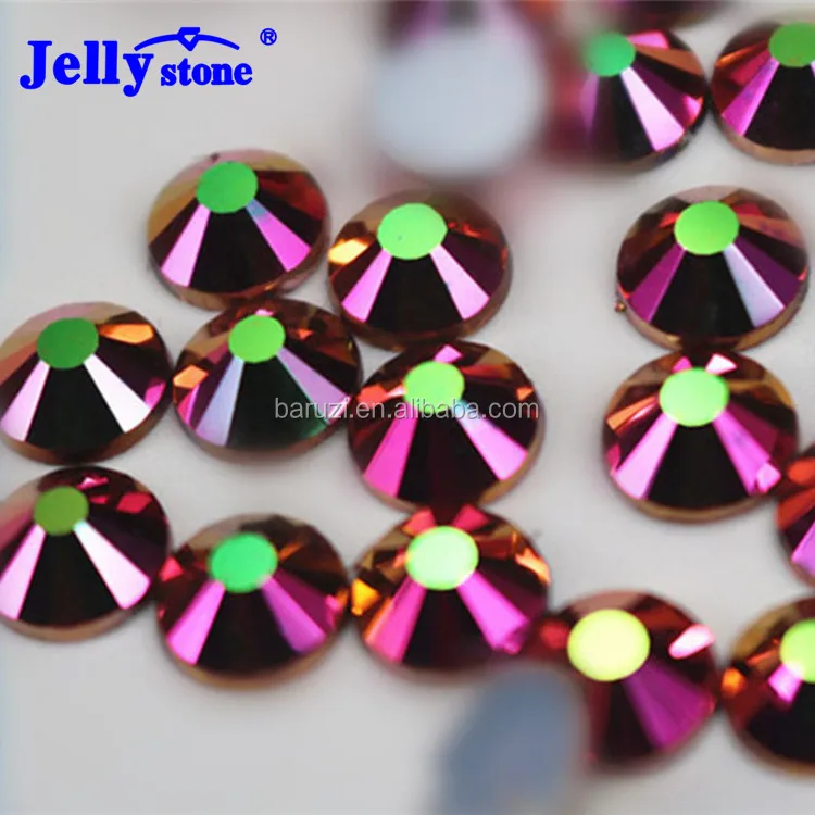 

1440pcs/lot, high quality ss20 (4.8-5.0mm) rainbow rose gold hotfix rhinestones / Iron On Flat Back Crystal rhinestone, N/a