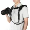 Focus F-1 Quick Rapid Shoulder Sling Belt Black Double Focus Quick Release Dual Camera Strap