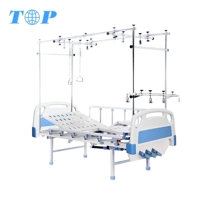 Topm1029 Three Manual Crank Orthopedics Traction Hospital Bed From