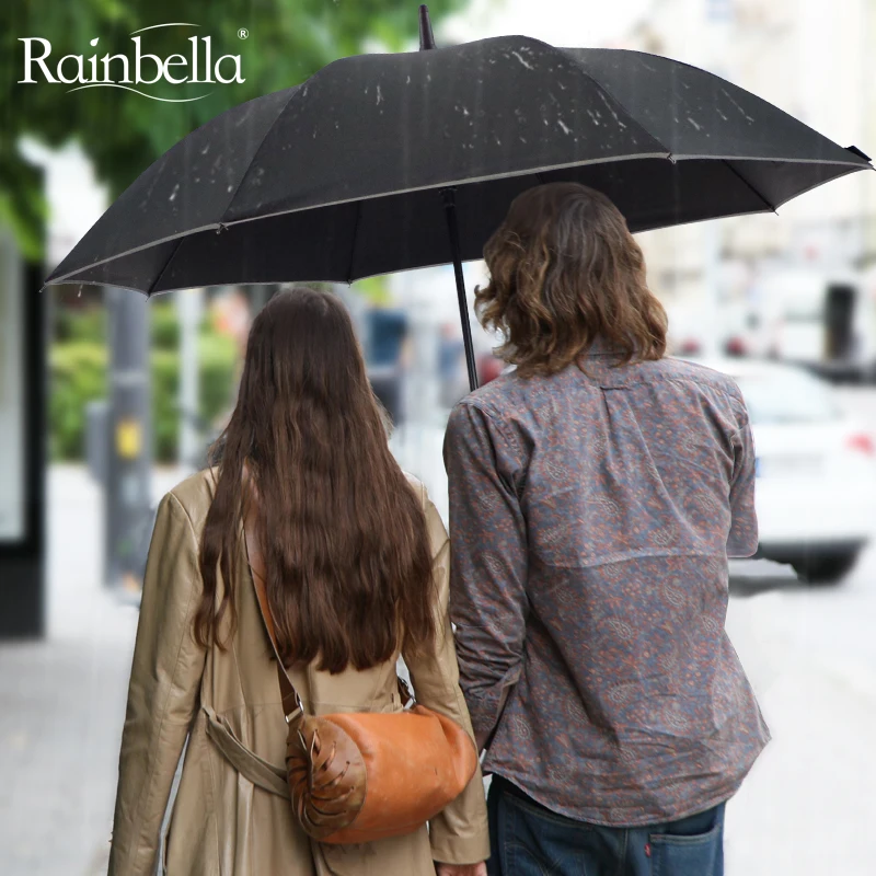 Advertising 23 inches strong manual straight stick umbrella