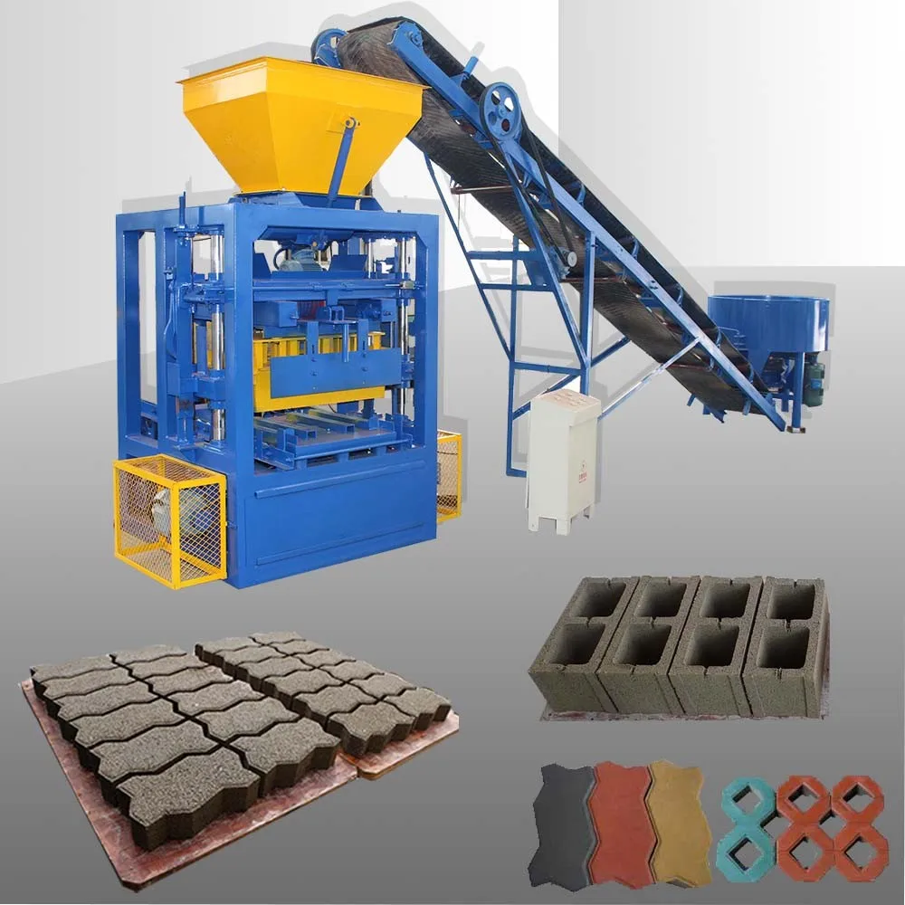 Hot Concrete Cement Block Making Machine Buy Qtj426 Price List Of