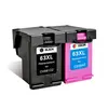 Compatible HP 63XL Ink Cartridge deskjet f6u62an HP63XL 2130 Dye Ink FOR 1112 2132 4650 4652 4655 4516 4512 refill ink cartridge