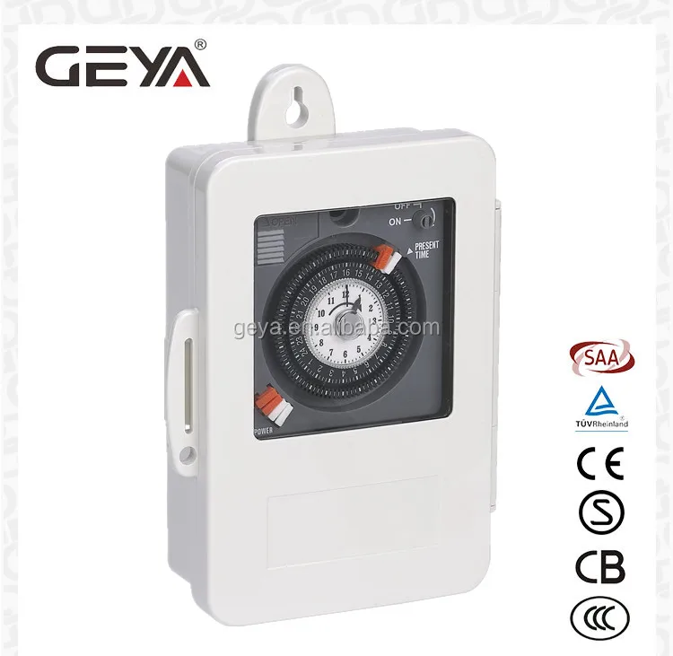 Geya Tb30r 30a 240v Mechanical Countdown Timer Switch 24 Hours
