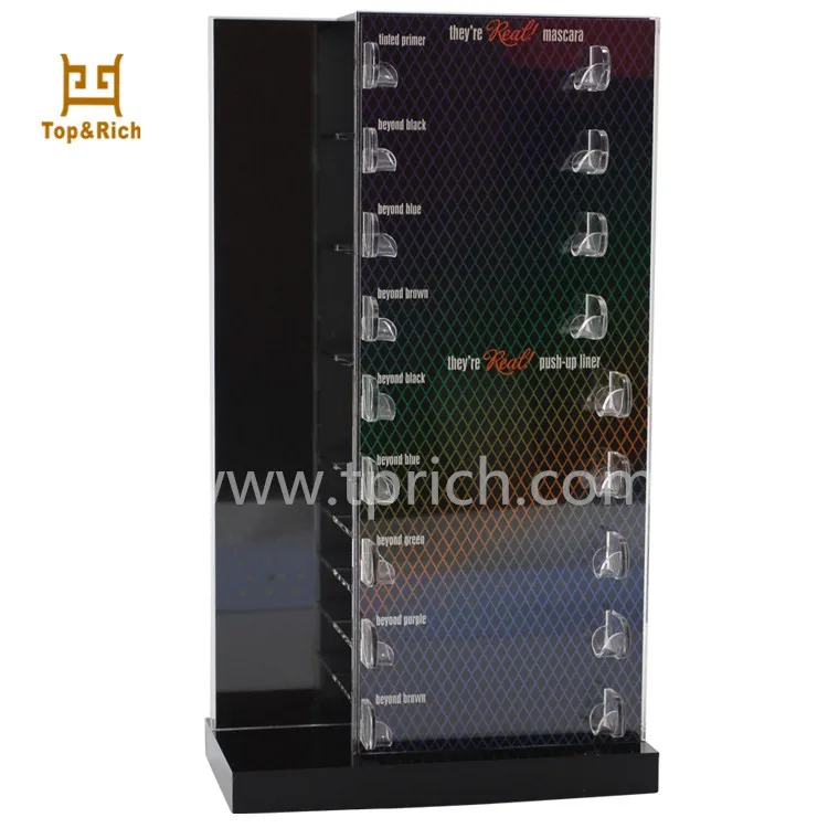 Customized Good Pmma Lucite Durable And Fashion Retail Cosmetic Display