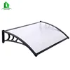 Polycarbonate awning material canopy designs for door and window