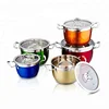 Hottest Personalized Durability Stockpot Stainless Steel Multipurpose Use Cooking Pot with Double Bottom
