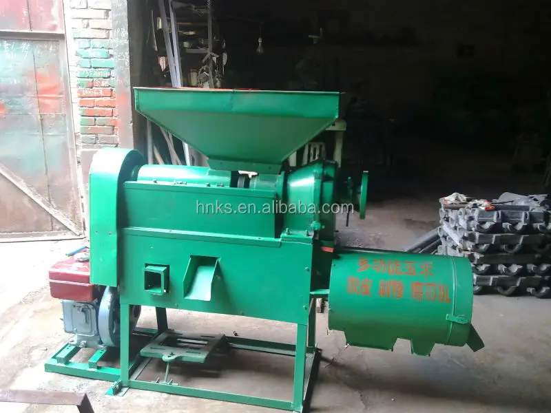 Commercial Multifunctional Corn Grits Grinder And Flour Miller Machine