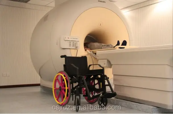 
Jinde First-Aid MRI Non-magnetic wheelchair, Hospital Non-magnetic wheelchairt for MRI emergency appliances from China 
