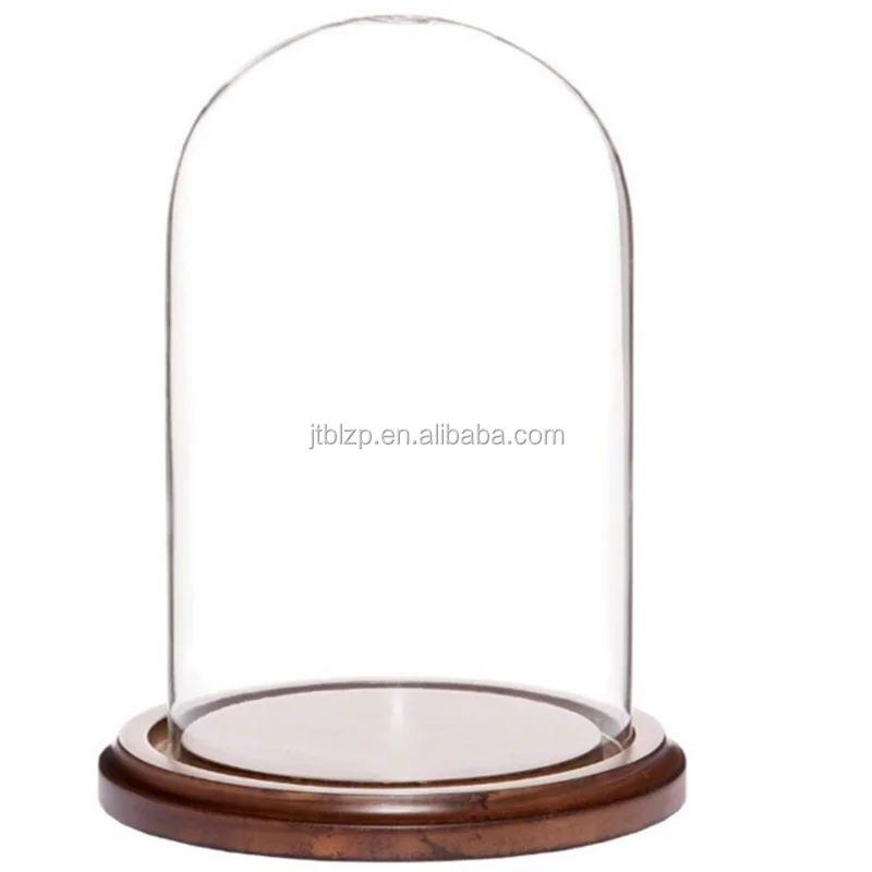 Glass Oval Dome Cloche With Base Glass Cloche For Decoration Buy