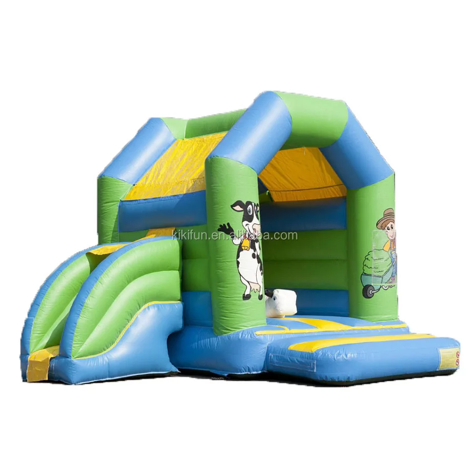 Small House Inflatable Bouncy Jumping Castle For Kids Inflatable Home