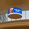 Custom made large size indoor outdoor advertising curved led display screen