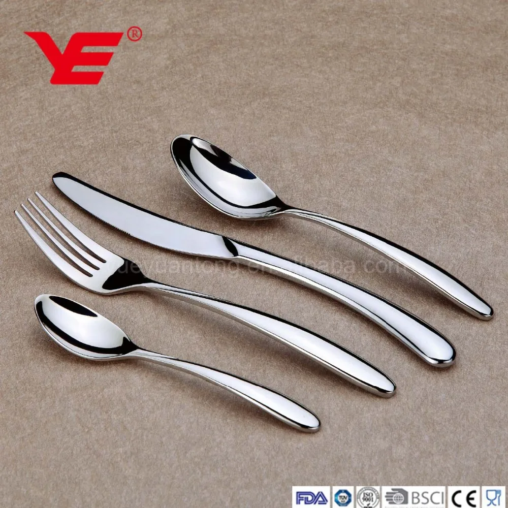 

high quality stainless steel cutlery with spoon and fork