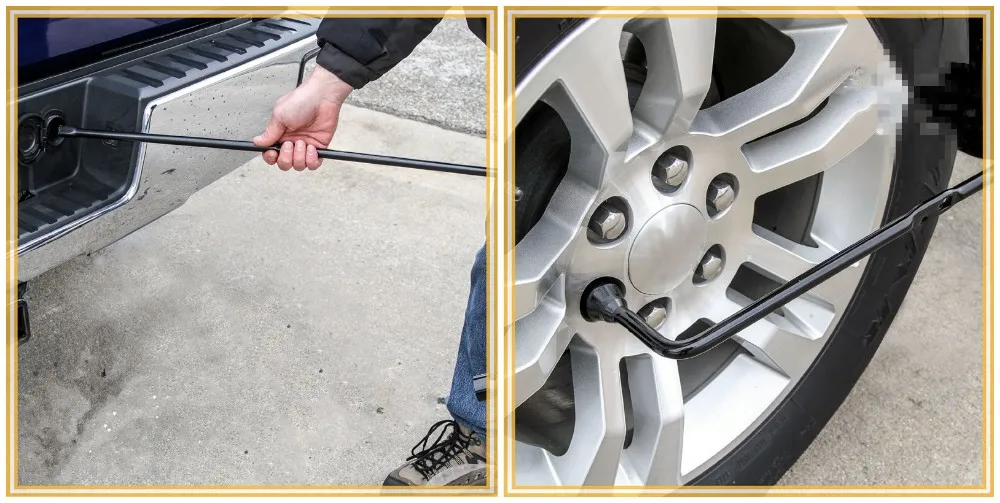 Spare Tire Tool Kit With Case For 9915 Chevy Silverado & Gmc Sierra