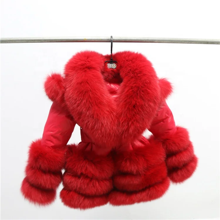 Factory Price New Fashion Winter Kids Fox Fur Down Coat Padded Puffer Jacket, Customized color
Factory Price New Fashion Winter Kids Fox Fur Down Coat Padded Puffer Jacket, Customized color