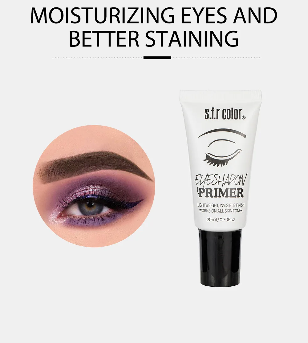 S.f.r Color Brand All Skin Tone Eye Makeup Primer Lightweight Invisible