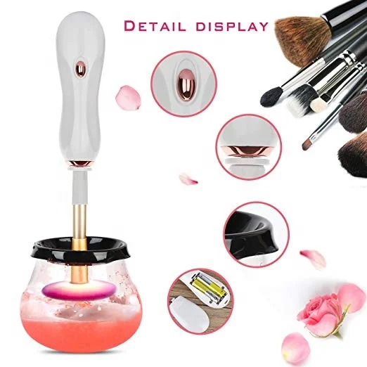 

Wholesale cleaner make up cosmetic private label makeup brush for wood handle, Black/white