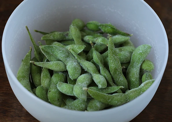 
IQF frozen salted frozen edamame/soyabeans KOSHER certificate 