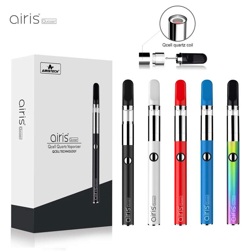 DHL Shipping Voltage 350mah Micro 510 Thread Wax Vaporizer AIRIS  Quaser Vape Pen Wax pen