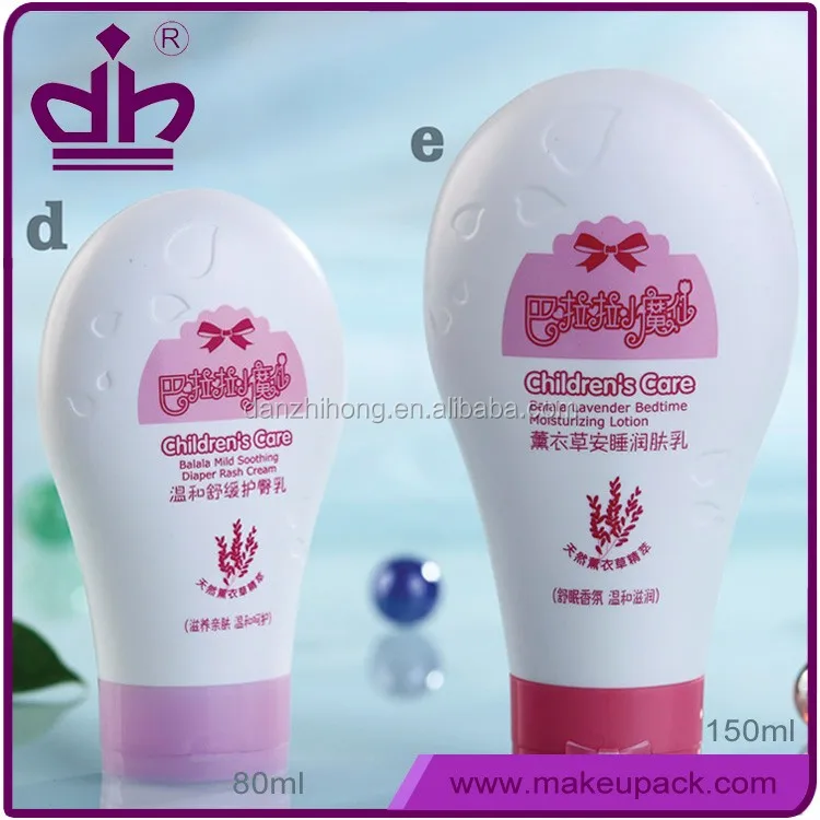 Cosmetic body wash plastic squeeze shampoo bottle with flip top cap