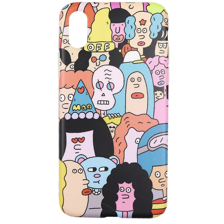

China supplier manufacturer fashion custom imd silicone cartoon super cute pattern cell phone case cover, N/a