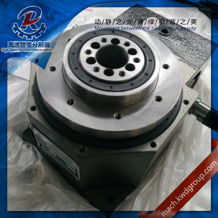 180 DT Series dividing head, Indexing drivers, Cam Indexing