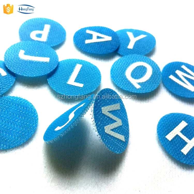 Custom Alphabet Hook And Loop Letters Buy Hook And Loop Letters,Hook